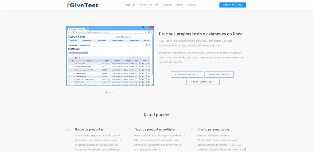 Herramientas para crear exámenes y evaluaciones online