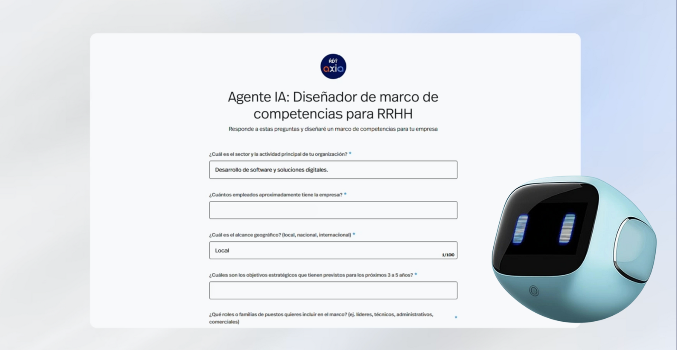 Agentic: Agente IA para diseñar tu marco de competencias
